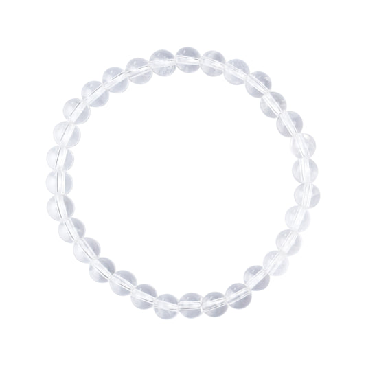 Terra Gem™ Bergkristall Armband – 6 mm