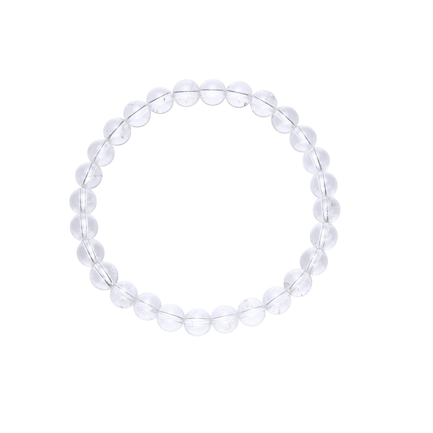 Terra Gem™ Bergkristall Armband für Kinder – 6 mm