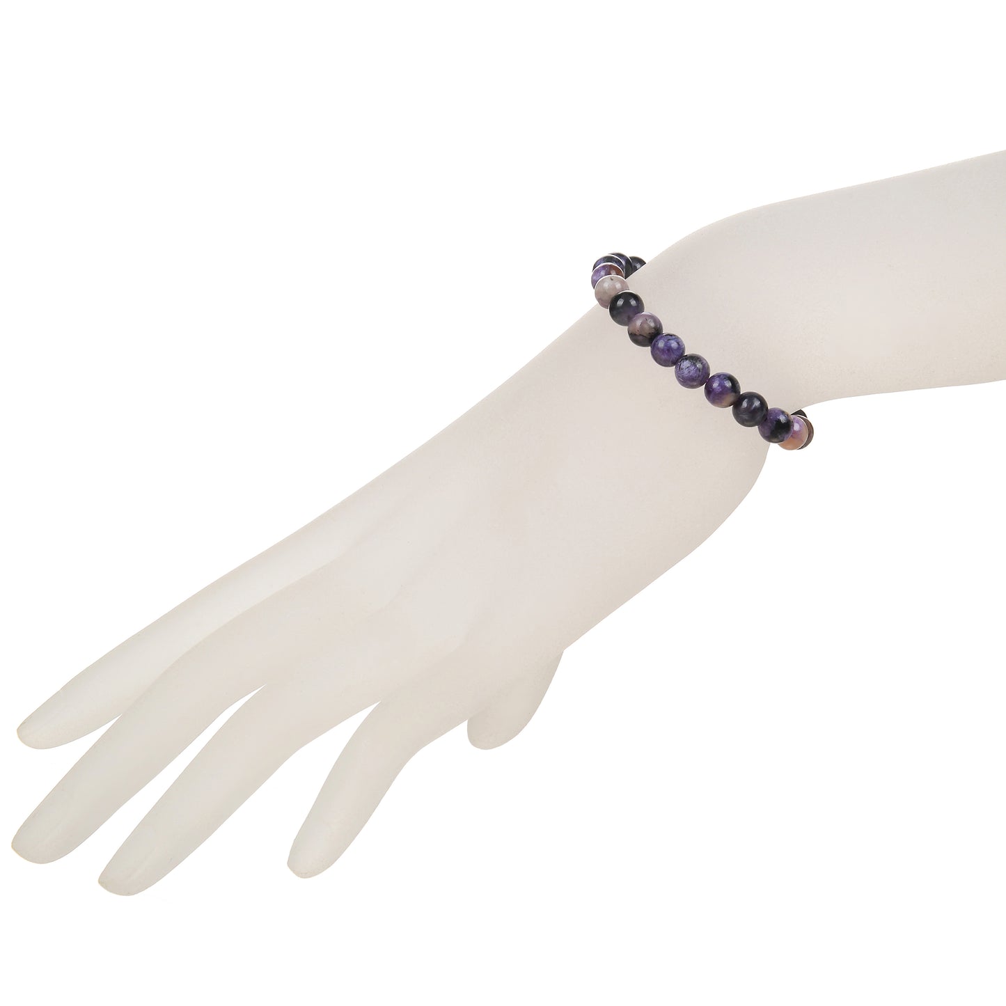 Terra Gem™ Charoit Armband – 6–7 mm