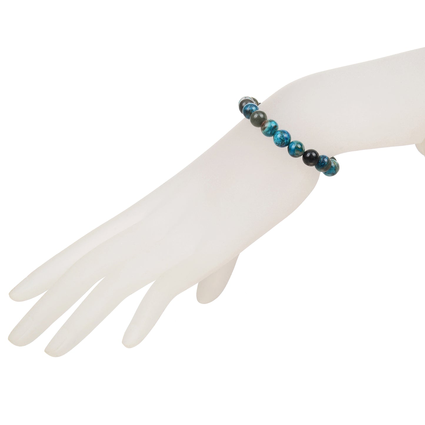 Terra Gem™ Chrysokoll Armband – 8 mm