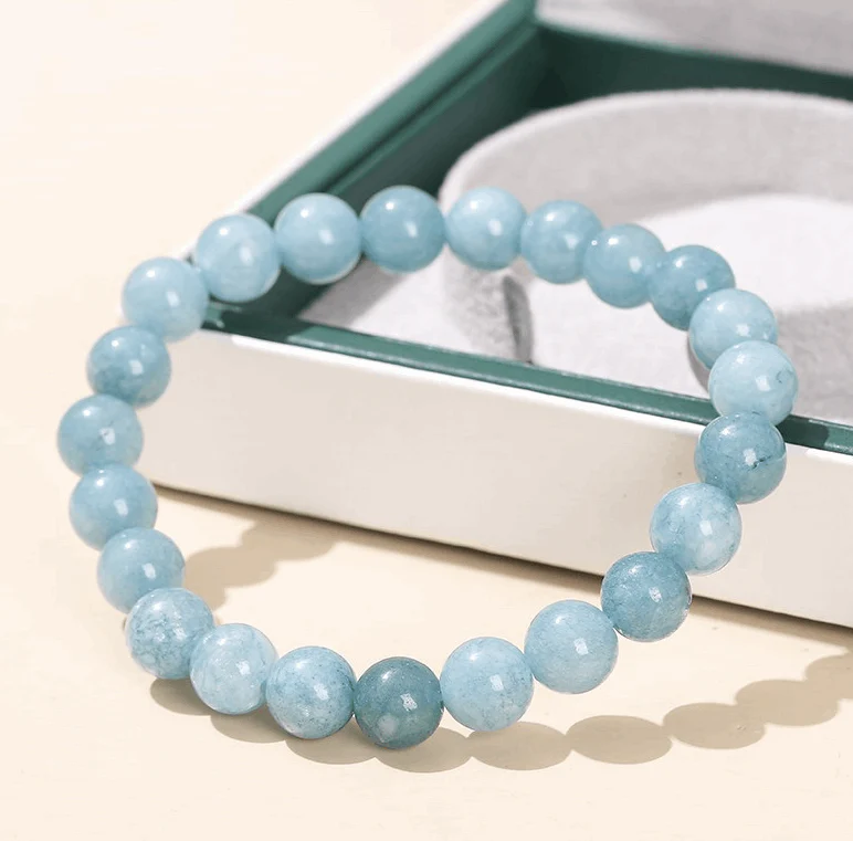 Terra Gem™ Aquamarin Armband – 8 mm