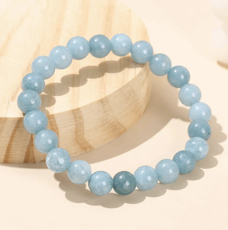 Terra Gem™ Aquamarin Armband – 8 mm