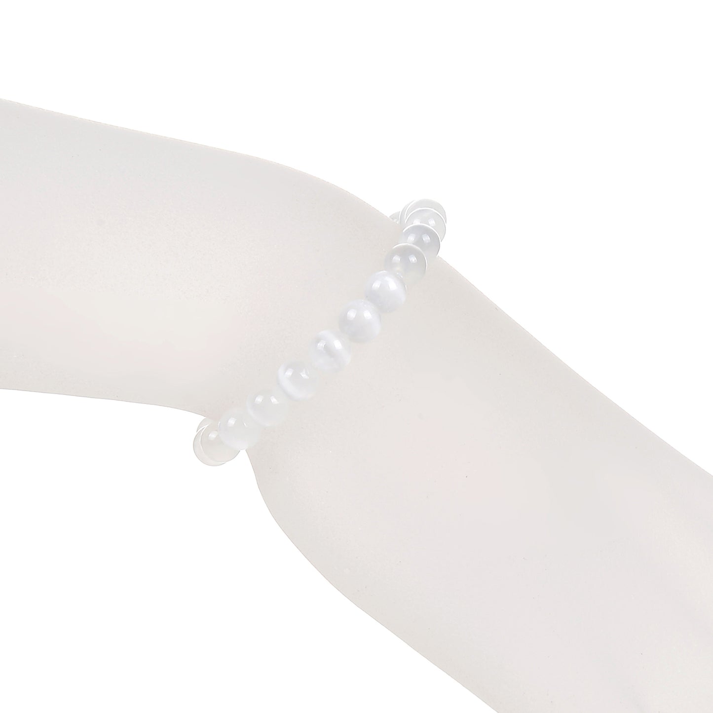 Terra Gem™ Selenit Armband – 6 mm