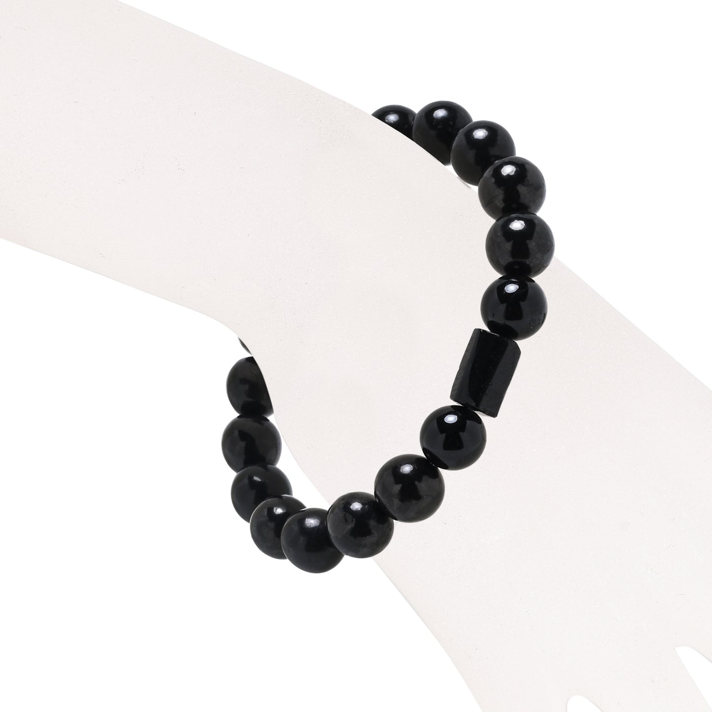 Terra Gem™ Schungit & Schörl Armband – 10 mm